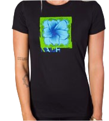 Naish Women's Flower T-Shirt Black