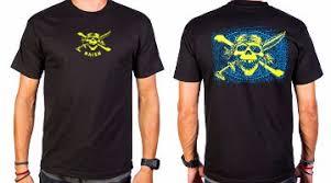 Naish Skull T-shirt Black - Soft Tech - Naish - KiteSurfSUPUAE